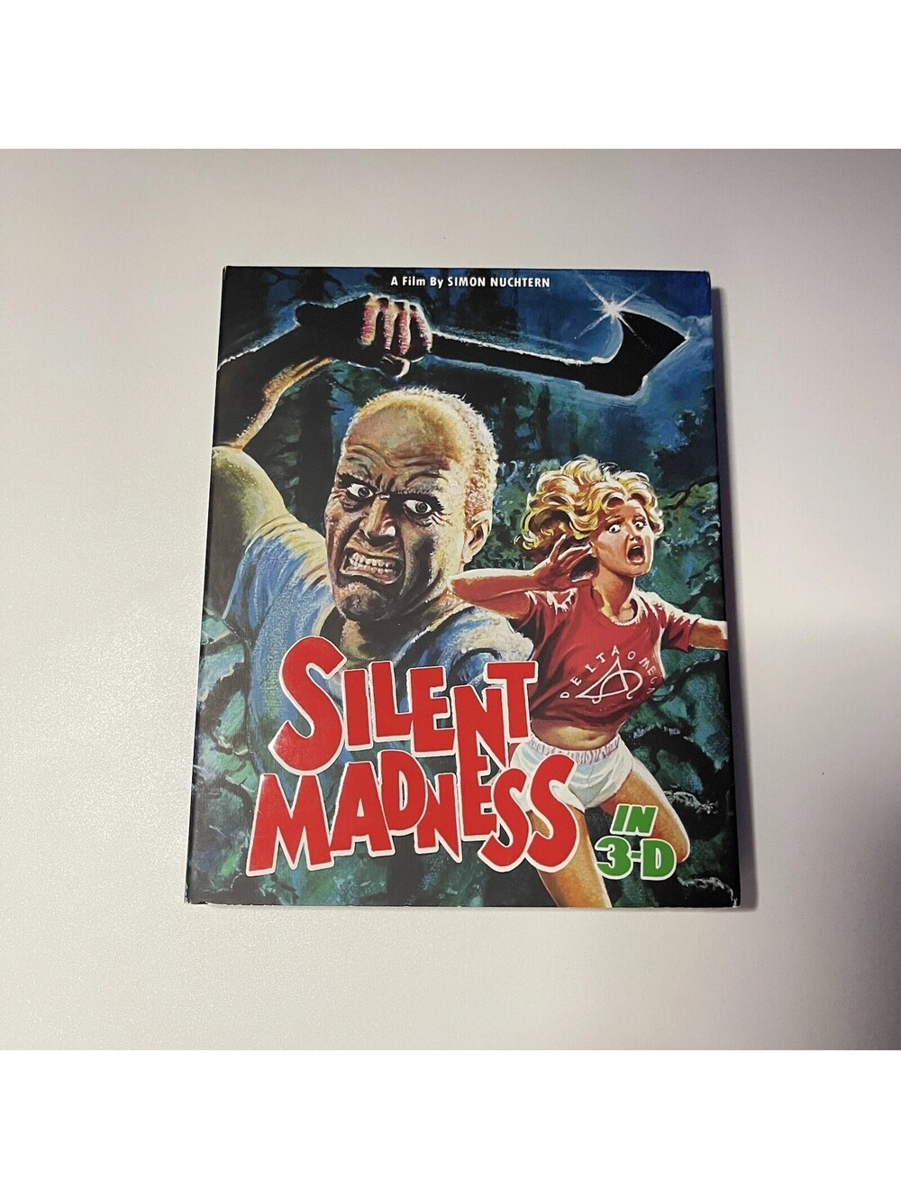 Silent Madness 3D Blu-ray w/ Slipcover and 3D Glasses (2 Pairs) Vinegar Syndrome